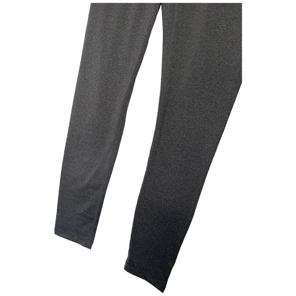 New Reebok Womens Size Small Logo Spell Out Ankle Leggings Heather Gray - Picture 3 of 13